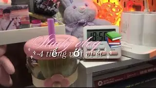 STUDY VLOG 📚 || HỌC TRONG 4 TIẾNG ? ,LÀM BÀI TẬP VI-ÉT 🍥✨✨HELLO VÀ MÌNH LÀ NGỌC (NjC)