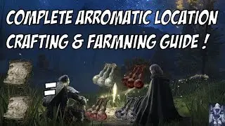 Elden Ring - EVERY ARAOMATIC ITEM FARM LOCATION - Cookbook locations, and item locations