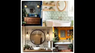 Boho bathroom decor ideas|| Bohemian ideas for bathroom||