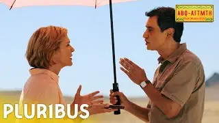 Manousos and Carol Debate About The Others | Pluribus