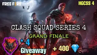 HemNiks Gaming Clash Squad Series 4 |HGCSS 4|GRAND FINALE |Free Fire topup giveaway | HemNiks Gaming