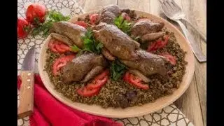 روايح من بلدنا - ابلة منال - حمام محشى فريك بالكبد ج1