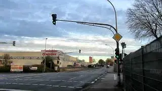 Ampel an der Kreuzung: Friedrich-Ebert-Stra&szlig;e/Borsigstra&szlig;e/Boschstra&szlig;e, &Uuml;bach-Palenberg