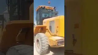 JCB 432ZX Wheeled Loader Bucket Capacity 2.1 Cubic The Travel Speed 35.7 Diesel Engine Sound Smoke
