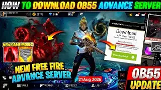 How To Download Ob55 Advance Server Free Fire | Ob55 Advance Server Download Link |Ff Advance Server