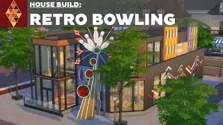 The Sims 4 - House Build - Retro Bowling