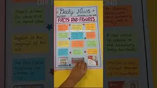 Newspaper Making for school projects #newspaper #schoolproject #shorts #viral #short
