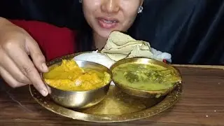Today Eating Special Assamese style Tenga jhol with fish+ Pumpkin with fish curry 😋😋!