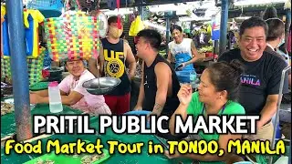 Palengke Tour at PRITIL MARKET, TONDO MANILA | Walk Tour Inside a Local Market in Manila Philippines