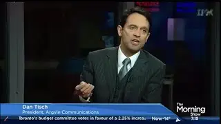 Dan Tisch on Global TV - The Morning Show - Airlines and Travel Delays
