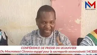 #Urgent / du 20 JANVIER DU Mouvement Citoyens engagé pour la sauvegarde souveraineté ( MCESS)