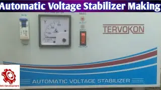 5000Watt(5kva)90V.To 290V.|Making|Assembling|स्टेबिलाइजर बनाना सीखें आसान तरीके से|Skill Development