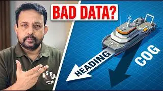 COG vs Heading in Multibeam Surveys | Why Your Sonar Data May Be Wrong