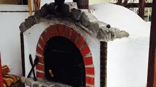 Steinbackofen, Pizzaofen, Holzbackofen, Brotbackofen selber bauen