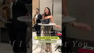 《If I Ain't Got You》Jazz Live Band #香港婚禮樂隊 #WeddingLiveBandHK #jazzsinger #jazzmusic