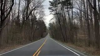 Driving in Powhatan and Goochland Counties of Virginia