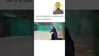 cut baseball with a sword. Japanese quick draw methods #history #viralshorts vira