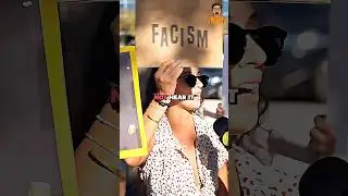 Woke Activist Holds A Misspelled Sign