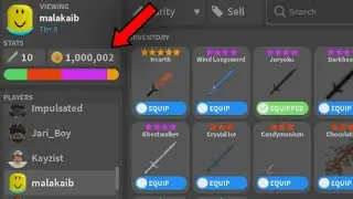ROBLOX CUSTOM DUELS HITTING 1,000,000 COINS