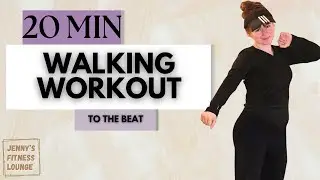 20 MIN WALKING WORKOUT | Walk at Home Cardio Workout