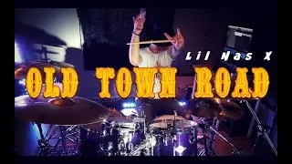 OLD TOWN ROAD - Lil Nas X (DRUM and SAXOPHONE COVER) 2020