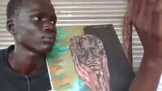 Artist Q on Tradition vs Progress | Kakuma Art Workshop #2