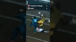Last-Minute Drama! Haiti Misses Penalty vs Trinidad & Tobago #trending #viral #football #shorts #fyp