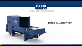 ReTec RBO Der Ballen&ouml;ffner &ouml;ffnet RDF Ballen