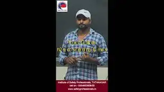 TOOL BOX TALK DEMONSTRATION TRAINING BY STUDENTS OF SAFETY PROFESSIONALS CALL 7004632166/7209959685