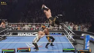 WWE 2K25 SmackDown Nathan Frazer & Axiom vs. Chris Sabin & Alex Shelley