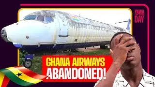 Eiii Ghana😳 ..... Ghana Airways Plane Abandoned In The Bush