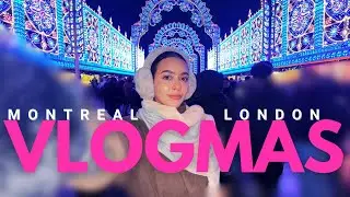 Vlogmas 🇨🇦🎄🇬🇧 | A flight attendant's layover from Montreal to London