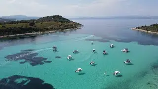 Blue Lagoon, Διάπορος Χαλκιδικής από ψηλά | Chalkidiki, Greece