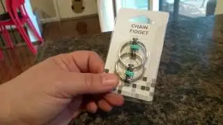 Flippy Chain Fidget Toy by Eluckey (Amazon)