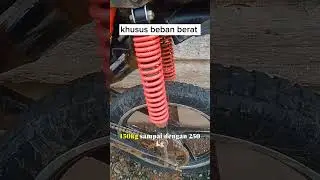 review shock beban berat #areatambang #trabas