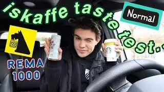 jeg smager supermarkeders iskaffe... for første gang....