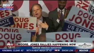 FNN: NYC pipe bomb explosion, Trump allegations and Alabama Senate race rallies