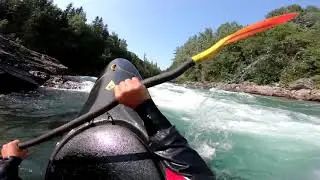 An Afterwork Åmot Lap in Yaga Kayaks Hot Wings