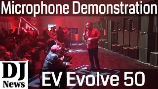 Hear The #ElectroVoice EV Evolve 50 Demo With A Close Range Microphone | Disc Jockey News
