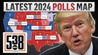 2024 Race is a TOSSUP, Per Latest FiveThirtyEight Polling Averages