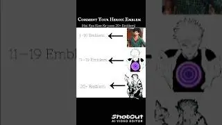 Comment Your Heroic Emblem| #freefire #shorts #gaming