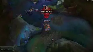 SWAIN GAMEPLAY PENTAKILL NIGHTBLUE INSANE DARK HARVEST BILLION STACKS