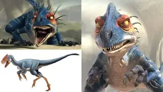 Guanlong Scenes (ice age 3 & no time for nuts)