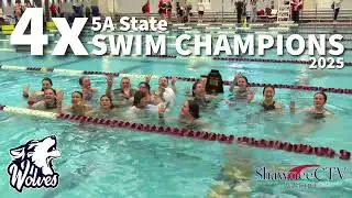 4x 5A State Swim Champions - 2025! Congrats to the SHS Swim!