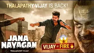 Jana Nayagan - Official Trailer Review🔥 | Thalapathy Vijay’s Jana Nayagan Trailer SHOCKED Everyone 😱