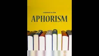 Literary Devices In Urdu: Aphorism with Examples from Shakespeare, Bacon and Alexander Pope