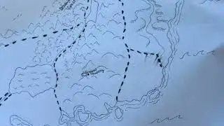 Drawing a Map for my Cozy Fantasy | A Questing of Books