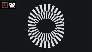 How to Design Optical Mobius Eye in Illustrator | OpArt