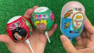Satisfying Video | Unboxing GIANT Rainbow Lollipop Candy with Yummy Sweets Cutting ASMR