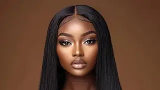 Simple ponytail hairstyle 